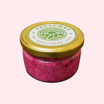 Beetroot Tzatziki (Greek Yogurt Dip)