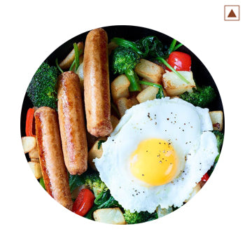 Classic Chicken Breakfast Frank Stick
