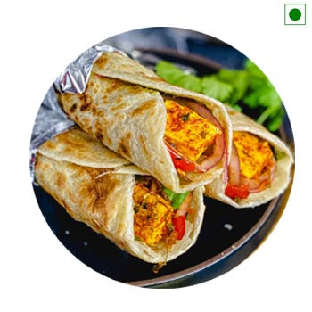 Paneer Tikka Wrap