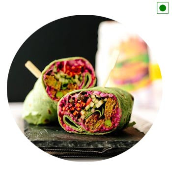 Rainbow Veggies Wrap