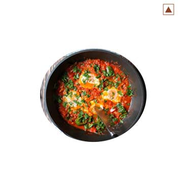 Shakshouka with Toas